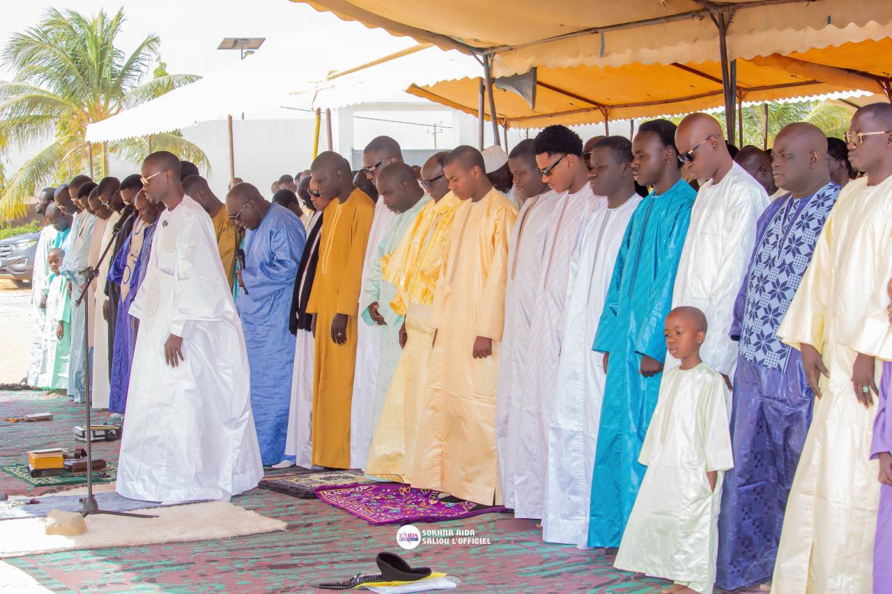 PRIERE KORITE 2025 CHEZ SOKHNA AIDA SALIOU THIOUNE DIRIGEE PAR IMAME SERIGNE SALIOU SAMBE