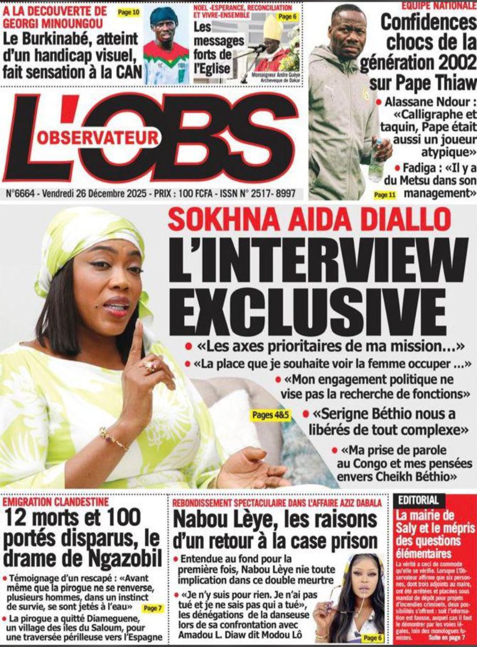 SOKHNA AIDA DIALLO, GUIDE SPIRITUELLE DES THIANTAKONES DE YESSAL GUI