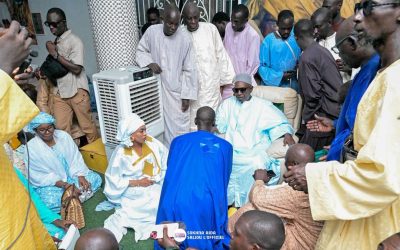 À Touba, Sokhna Aïda Saliou reçue par Serigne Sidy Abdoul Ahad Mbacké